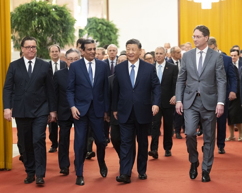 习近平工商界代表2