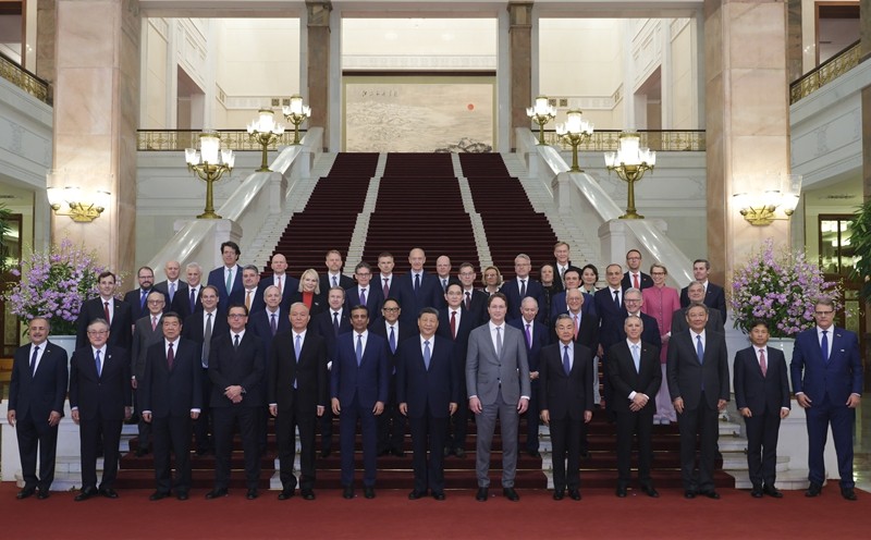 习近平工商界代表4